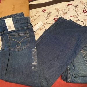 Calvin Klein Regular Fit Flare Leg Jeans
